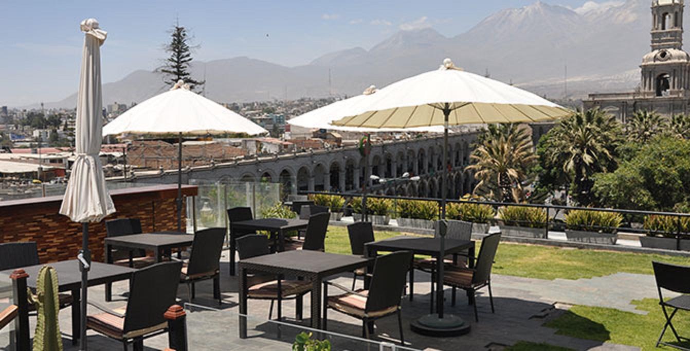 Katari Hotel at Plaza de Armas Arequipa Exterior foto