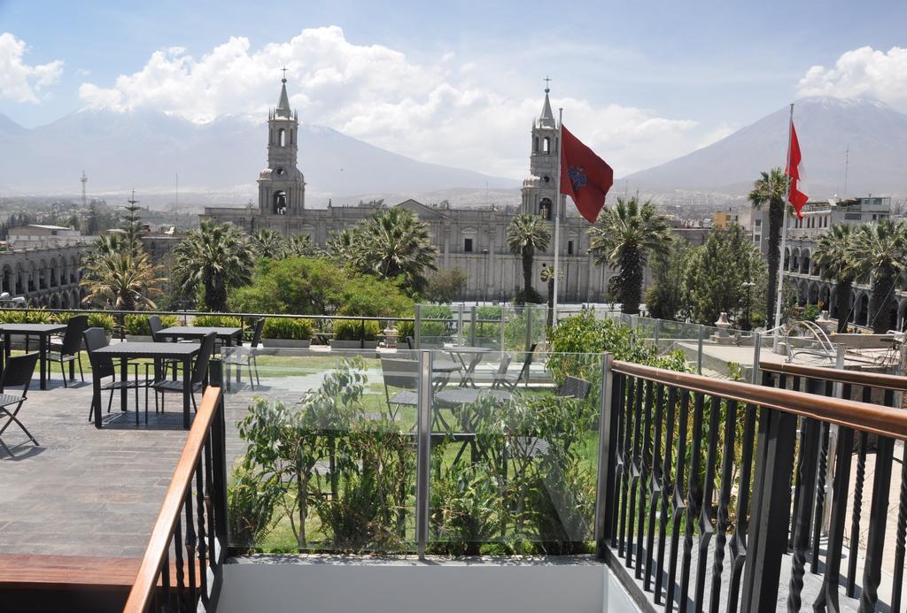 Katari Hotel at Plaza de Armas Arequipa Exterior foto