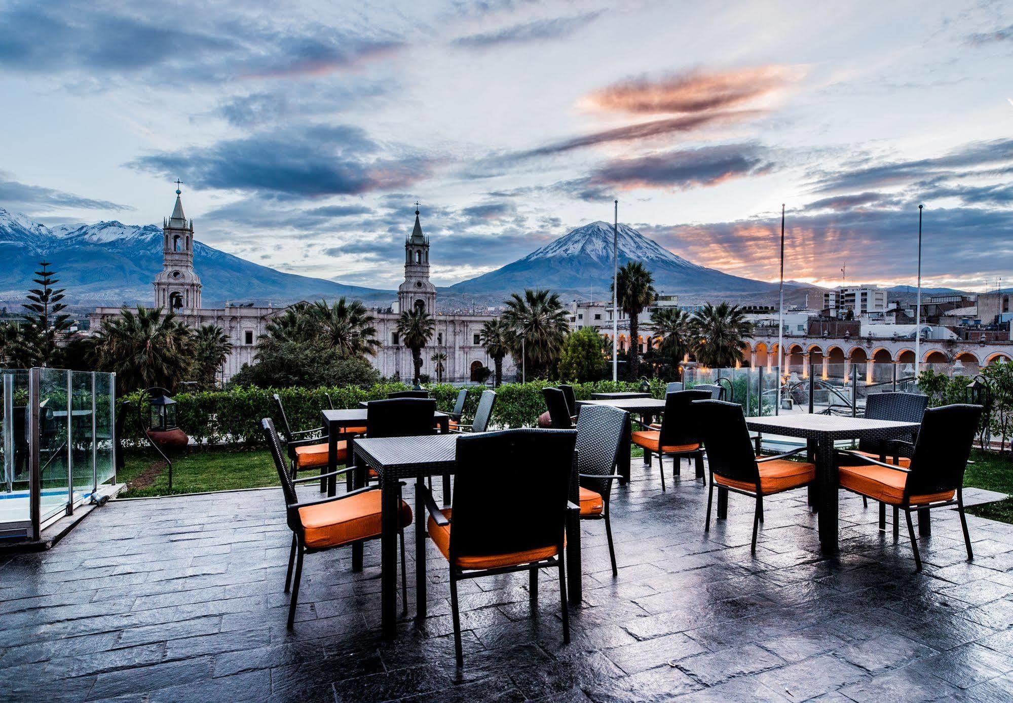 Katari Hotel at Plaza de Armas Arequipa Exterior foto