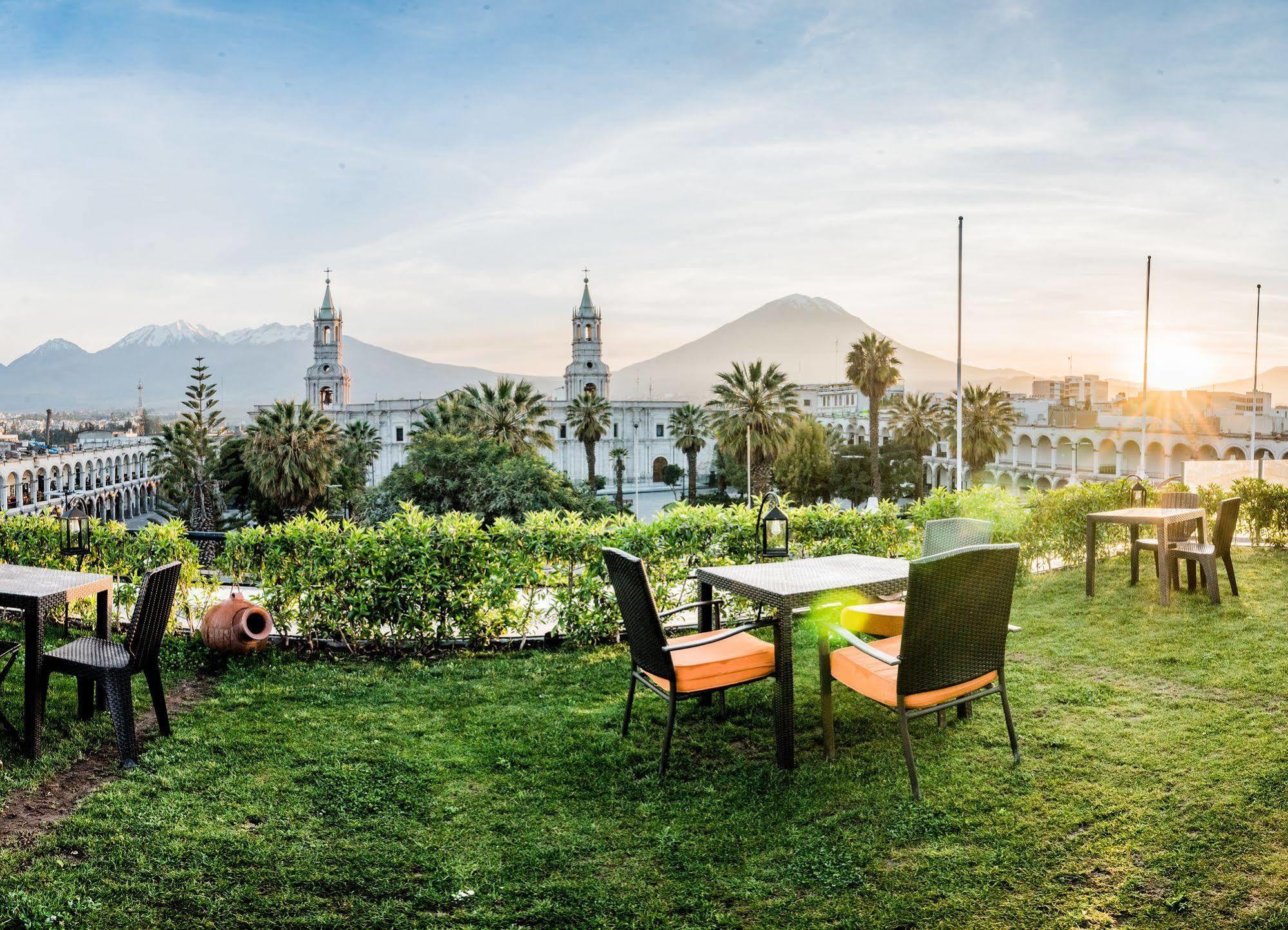 Katari Hotel at Plaza de Armas Arequipa Exterior foto